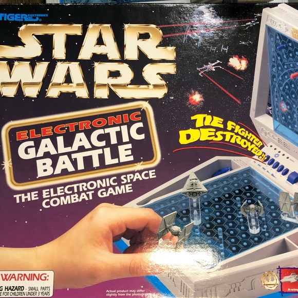 Vintage Star Wars 1997 Electronic Galactic Battle Game - Picture 5 of 12